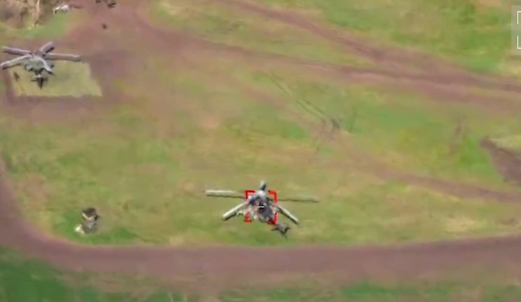 Defense Forces hit enemy Mi-28 and Mi-17 helicopters in Russia’s Voronezh Oblast. VIDEO