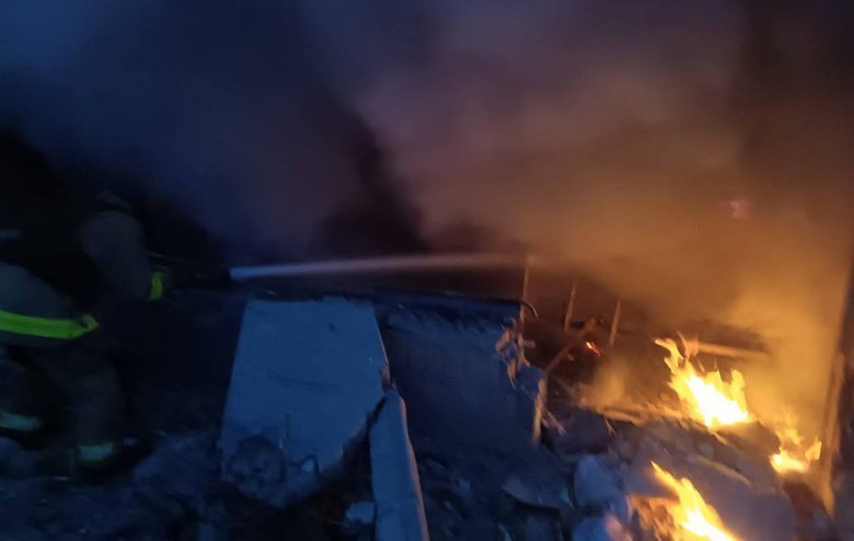 Никопольщина после обстрела 16 ноября