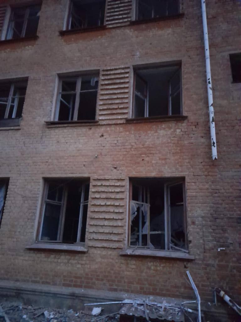 Consequences of an enemy drone attack on Bilopillia 04