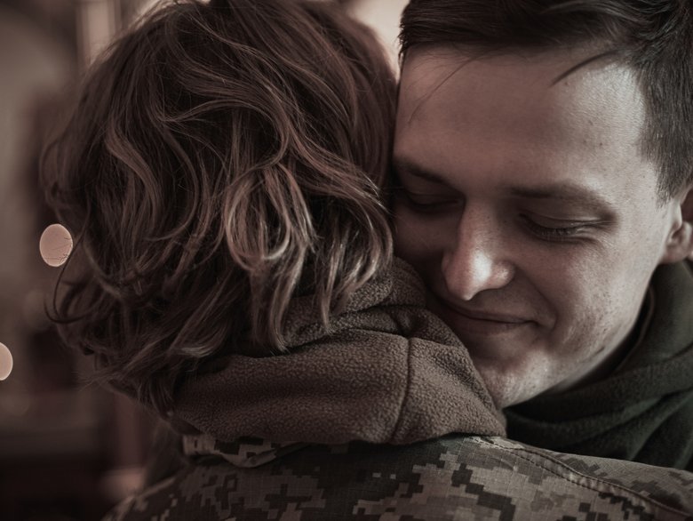 Belarusian volunteer Aliaksei 