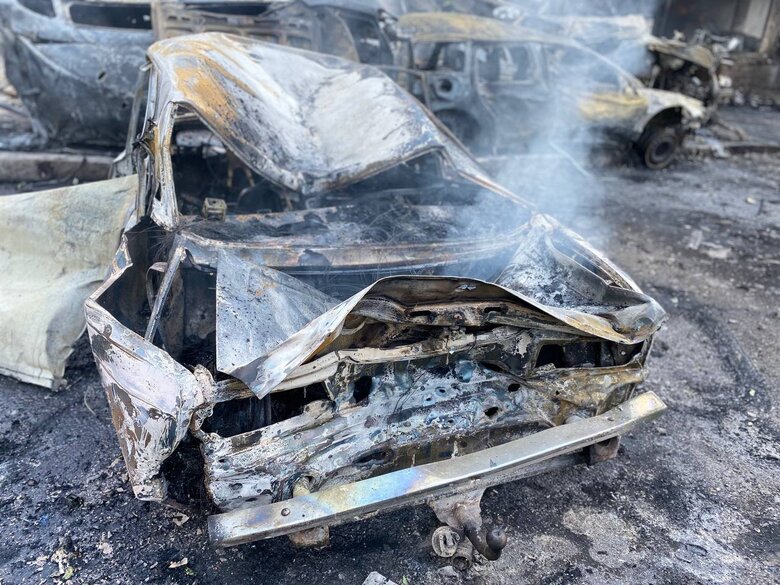 Consequences of Russian occupiers missile attack on Vinnytsia 07