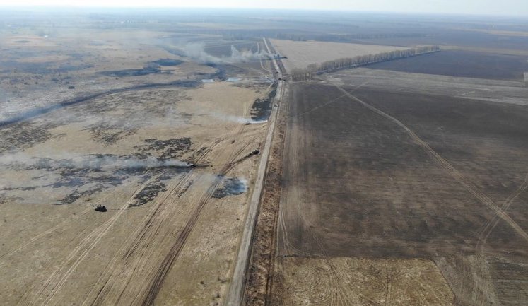 Артилерія 58-ї ОМПБр знищила колону російської техніки: "Палимо з любов'ю, бо бригада Виговського - то суцільна любов". ВІДЕО+ФОТОрепортаж