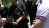 Сотрудники компании сына Президента Януковича избивают людей в центре Донецка. ВИДЕО.