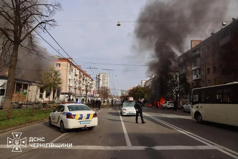 Удар по Чернігову 29 жовтня: є загиблі та поранені