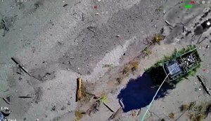 Ворожий дрон під час атаки застряг у кошику українського НРК 42-ї ОМБр, але не здетонував: оператори "Асгарда" врятували робота. ВIДЕО