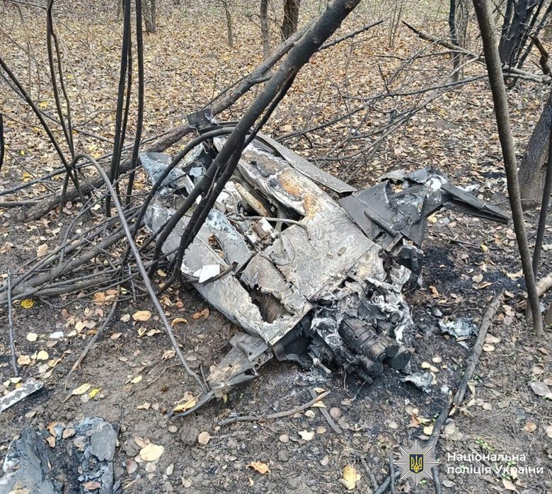 Police defused the warheads of downed missiles and UAVs after the Russian attack