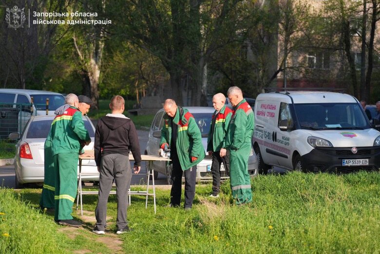 Consequences of the Russian attack on Zaporizhzhia on 24 April 2025