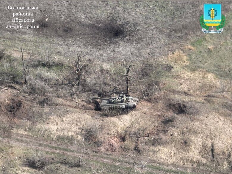Destroyed enemy equipment in Vuhledar area 03
