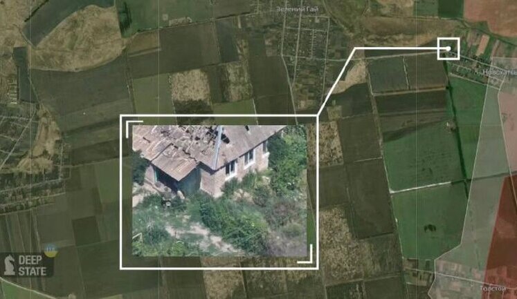 Russians are actively storming Novokhatske in Donetsk region, enemy infantry is reaching western outskirts of settlement - DeepState. VIDEO