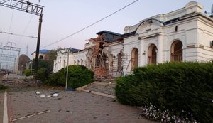 РФ пошкодила вокзал у Берестині та залізничну інфраструктуру Києва
