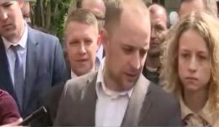 Vyshhorod Mayor Momot, apprehended for extortion of €1 mln in bribe, released from jail on 5 million hryvnia bail. VIDEO