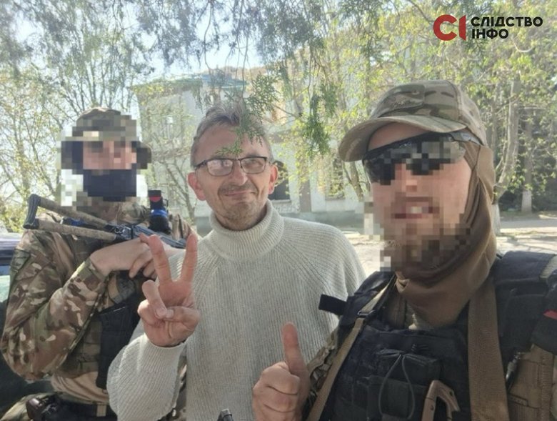 Поляк Кшиштоф Галос разом із українськими військовими