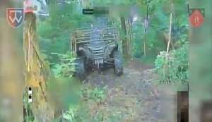 Дроны 58-й ОМБр уничтожают мототехнику оккупантов на севере Харьковщины. ВИДЕО