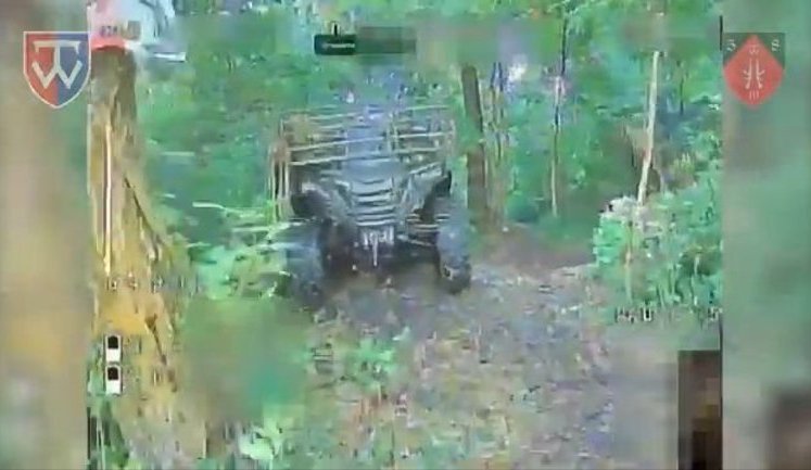 Дроны 58-й ОМБр уничтожают мототехнику оккупантов на севере Харьковщины. ВИДЕО