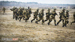 First brigade of light infantry of National Guard, created under NATO standards, continues recruiting. VIDEO