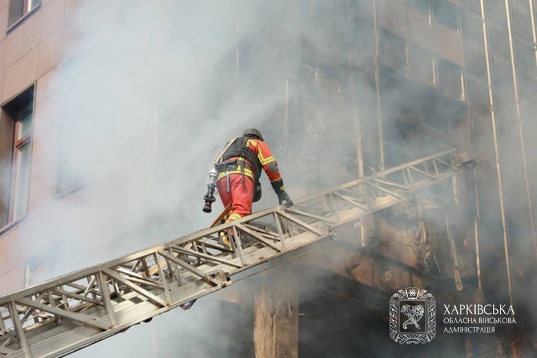 Russians launch another drone attack on Kharkiv, casualties reported