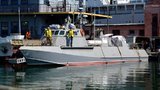 В Одессе прошла проверка мореходных качеств нового десантно-штурмового катера типа "Кентавр". ФОТОрепортаж