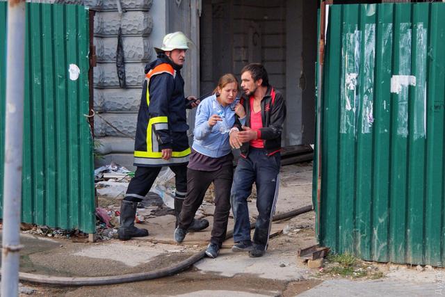Історична будівля горіла в Одесі 03