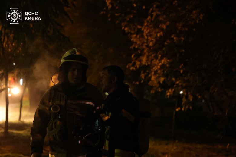 Київ після обстрілу