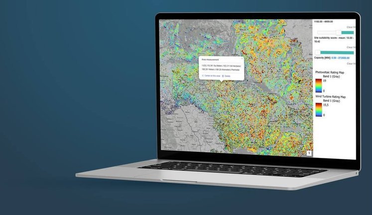 В Україні запустили онлайн-платформу для визначення перспективних територій для "зеленої" генерації
