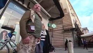 "Клянусь, убив би! Відрізав би голову, сука", - український десантник Ананьєв опублікував запис зустрічі з пропагандистом Кремля Шейніним в Італії. ВIДЕО