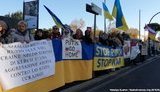 Акция протеста против агрессии России в Керченском проливе прошла возле посольства РФ в Риме. ФОТО