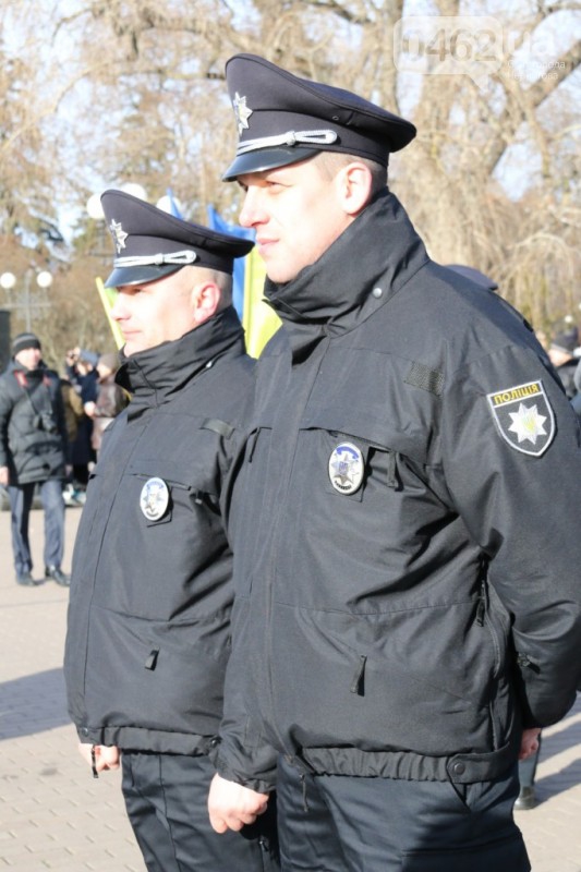 чернигов полиция присяга патрульная патрульные