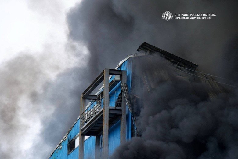 Дніпро після обстрілу