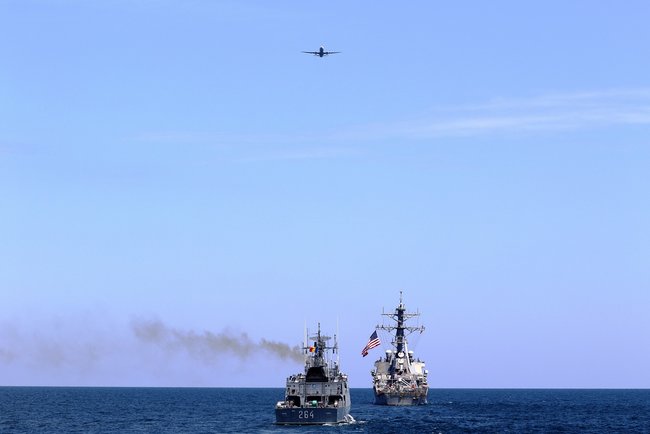 Sea Breeze exercises end in Black Sea 08
