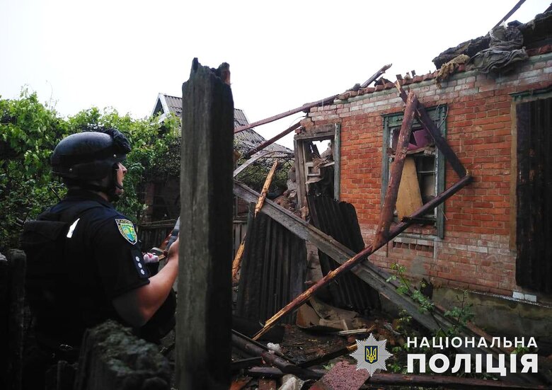 Consequences of enemy shelling of Donetsk region 04
