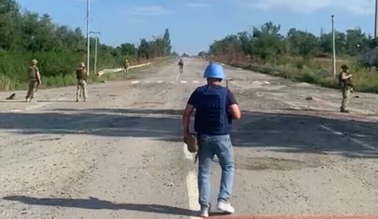 На шляху місії МАГАТЕ до ЗАЕС виявили міни, - Тарнавський. ВIДЕО