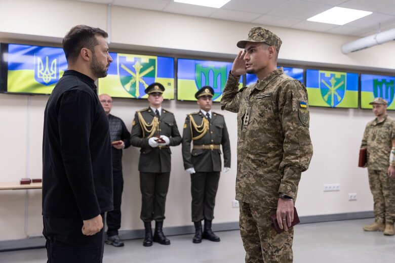 Зеленський нагородив тероборонівці