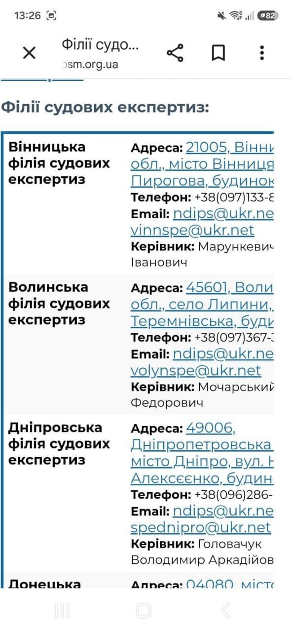 expert examination