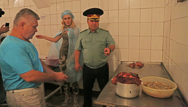 Ukraine’s Defense Minister found food storage conditions violation as he inspected military base in Odesa region. PHOTOS