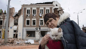 Наслідки обстрілу Харкова