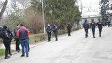 Невідомі повідомили про замінування міськради в Запоріжжі і вимагають заборонити ОПЗЖ і "Партію Шарія". ФОТОрепортаж