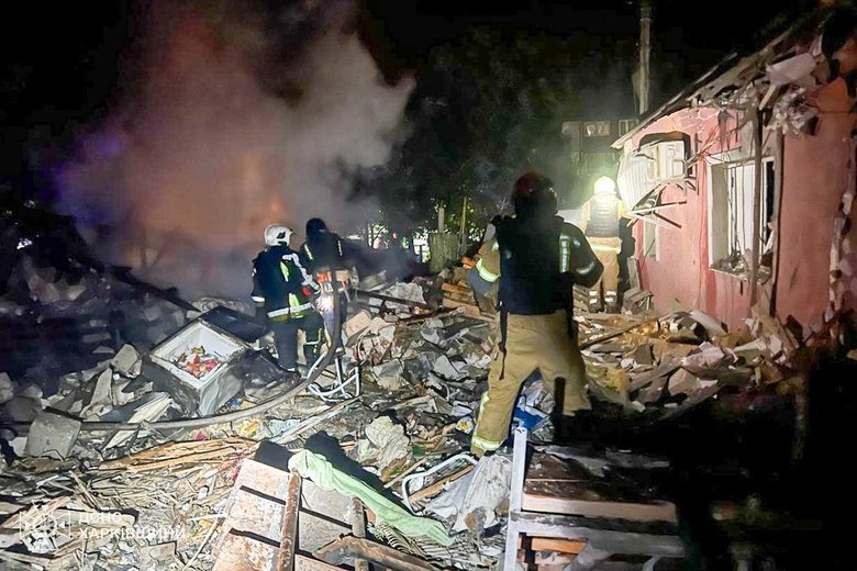 Russian drone strike on Chuhuiv kills two, including child