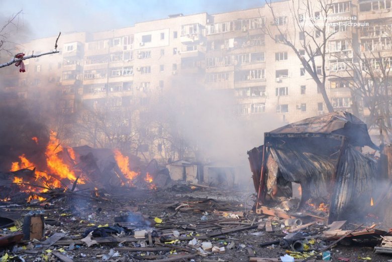 обстріл Запоріжжя