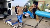 В Одеський військовий госпіталь вертольотом евакуювали двох військовослужбовців, - волонтер Танцюра. ФОТО