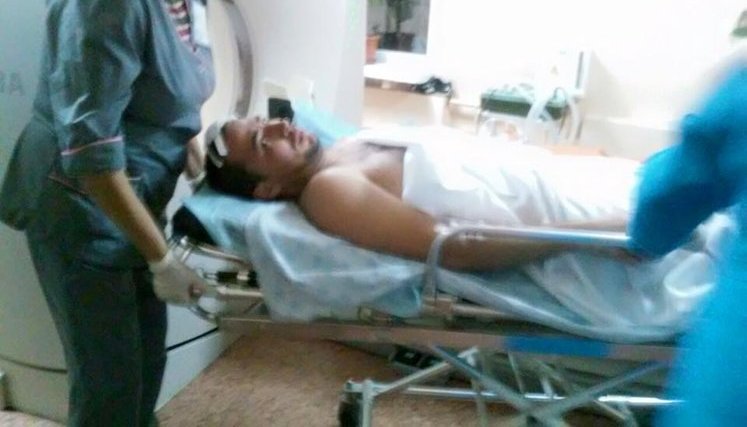 "Doctors say he was born with a caul": UKROP about Terekhov's state. PHOTOS