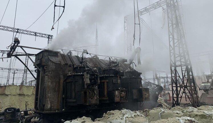 В Украине повреждено около 50% генерирующих мощностей