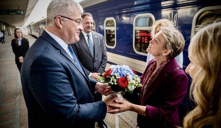 British Foreign Secretary Cooper arrives in Kyiv. PHOTO