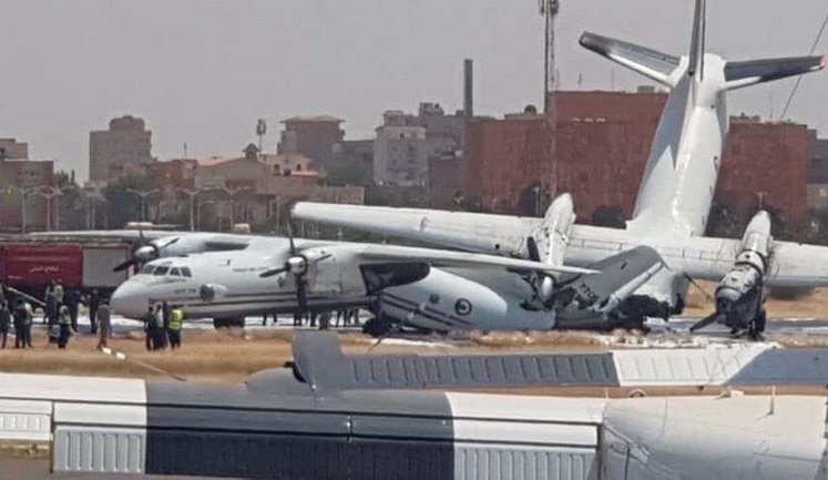 Two Antonov aircraft manufactured in Ukraine collide at Sudan airport. VIDEO&PHOTOS