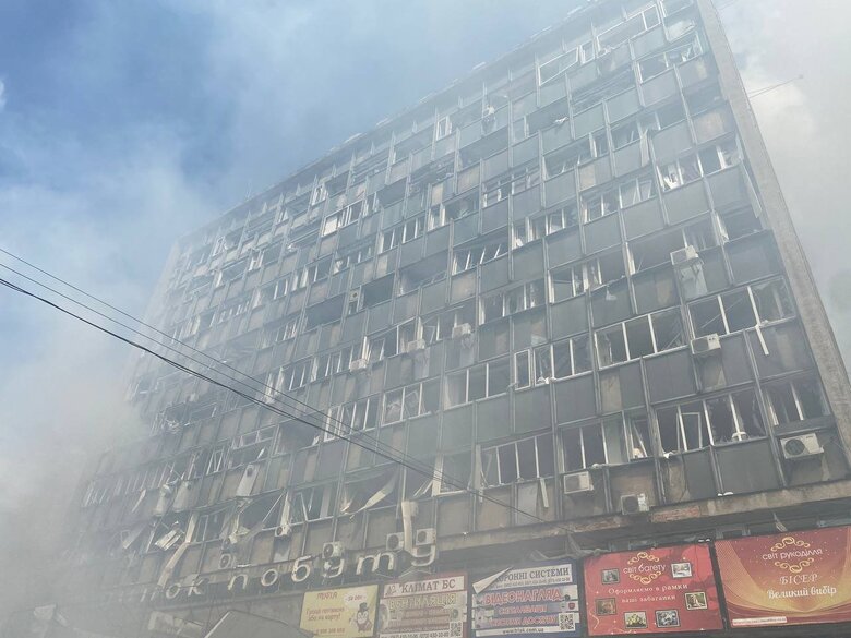 Consequences of Russian occupiers missile attack on Vinnytsia 02