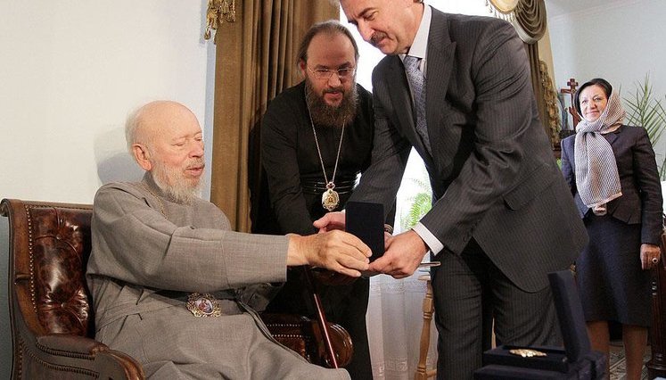 Попов и Герега обзавелись орденами от Московского патриархата. ФОТОрепортаж