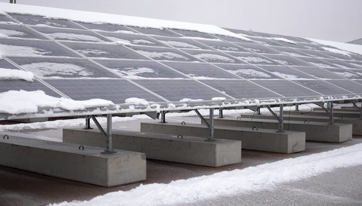 Construction of 1 MW solar power plant in Chornobyl exclusion zone on final stretch. PHOTOS