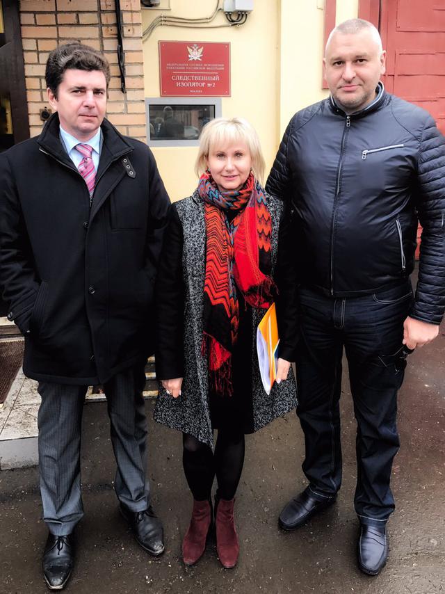 Sushchenkos wife received permission to visit her husband in Moscow prison, - lawyer Feygin 01