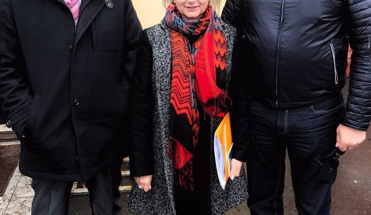 Sushchenko's wife received permission to visit her husband in Moscow prison, - lawyer Feygin. PHOTO