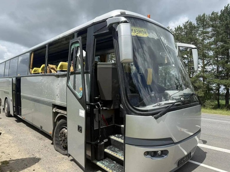 Russia and Belarus have accused Ukraine of attacking a bus carrying children in the Bryansk region