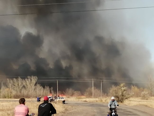 Пожежники на Луганщині відстояли електропідстанцію і газопровід, - РДА 03
